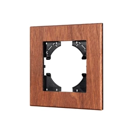 Фото #1 товара Рамка из натурального дерева FRM-XSILO-WD-1-NL (Arlight, -)