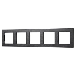 Фото #1 товара Рамка алюминиевая FRM-PRESTO-ALS-5-BK (Arlight, -)