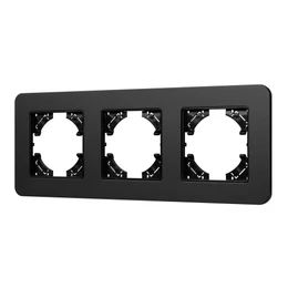 Фото #1 товара Рамка алюминиевая FRM-AKIRY-SFAL-3-BK (Arlight, -)