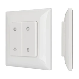 Фото #1 товара Панель SMART-P46-DIM-P-SUF (3V, 1 зона, Knob, 2.4G) (Arlight, Пластик)