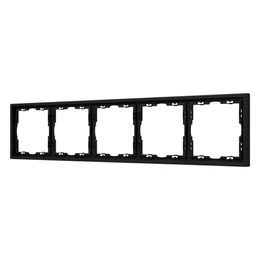 Фото #1 товара Рамка пластиковая FRM-NOBE-SFPL-5-BK (Arlight, -)