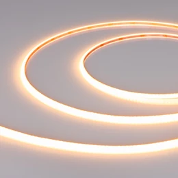 Фото #1 товара Светодиодная лента герметичная MICROLED-SEW-M320-3mm 24V Warm2400 (6 W/m, IP65, 5m) (Arlight, CRI>90)