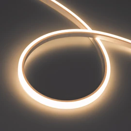 Фото #1 товара Светодиодная лента герметичная WAVE-TOP-PU-A144-10x10mm 24V Warm3500 (5 W/m, IP68, 1m, wire x1) (Arlight, Вывод боковой, 3 года)