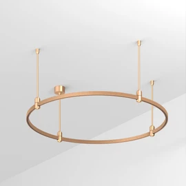 Фото #1 товара Основание ART-APRIORI-ROUND-ROD-400-R1000 (GD) (Arlight, IP20 Металл, 3 года)