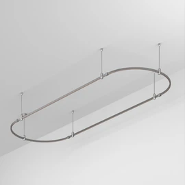 Фото #1 товара Основание ART-APRIORI-OVAL-ROD-400-3000x1000 (TN) (Arlight, IP20 Металл, 3 года)