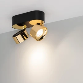 Фото #1 товара Светильник SP-PLURIO-SURFACE-RS179x78-18W Day4000 (BK-BRS, 36 deg, 230V) (Arlight, IP20 Металл, 3 года)