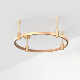 Фото #1 товара Основание ART-APRIORI-ROUND-ROD-200-R600 (GD) (Arlight, IP20 Металл, 3 года)