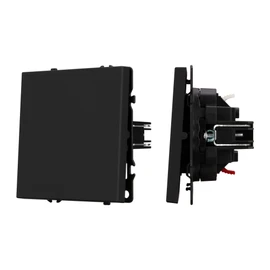 Фото #1 товара Механизм звонкового выключателя SWT-NOBE-MKR1-SFPL-L-BK (230V, 10A) (Arlight, -)