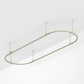 Фото #1 товара Основание ART-APRIORI-OVAL-ROD-400-3000x1000 (OG) (Arlight, IP20 Металл, 3 года)