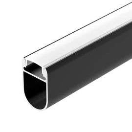 Фото #1 товара Профиль WARDROBE-1930-2000 ANOD BLACK (Arlight, Алюминий)