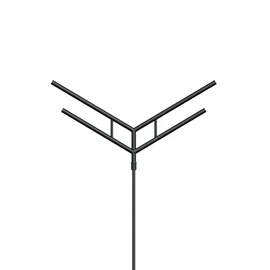 Фото #1 товара Кронштейн OXOR-SY4-3000x76-L1300 BLACK (Arlight, Сталь)