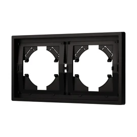 Фото #1 товара Рамка пластиковая FRM-TENDO-PL-2-BK (Arlight, -)