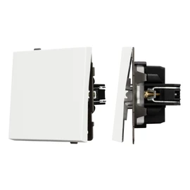 Фото #1 товара Механизм выключателя одноклавишный непроходной SWT-TENDO-MK01-SFPL-WH (230V, 10A) (Arlight, -)