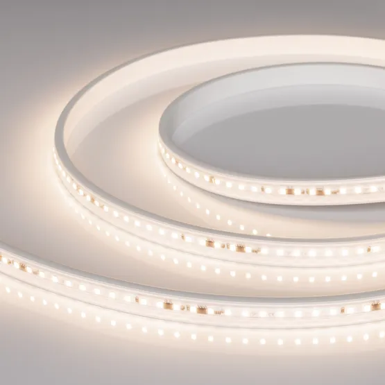 Фото #1 товара Светодиодная лента герметичная ARL-PV-A120-15mm 230V Day4000 (15 W/m, IP65, 50m) (Arlight, -)