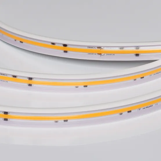 Фото #3 товара Светодиодная лента герметичная ARL-PV-X720-15mm 230V Warm3000 (14 W/m, IP65, 50m) (Arlight, -)