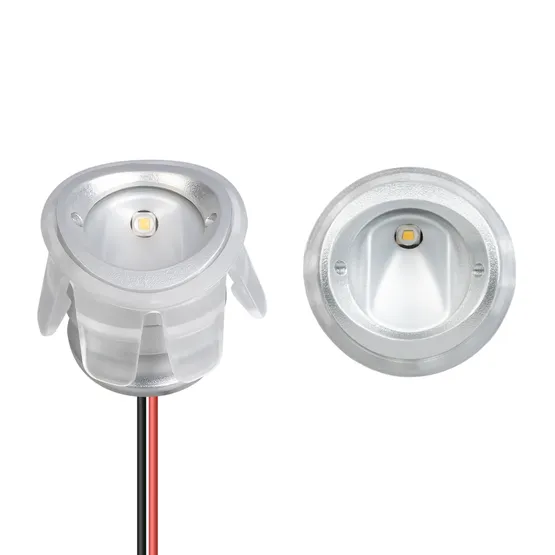 Фото #1 товара Светильник ALT-LODESTAR-HANDRAIL-R27-1.5W Warm3000 (GR, 30x60 deg, 12-24V) (Arlight, IP67 Металл, 3 года)