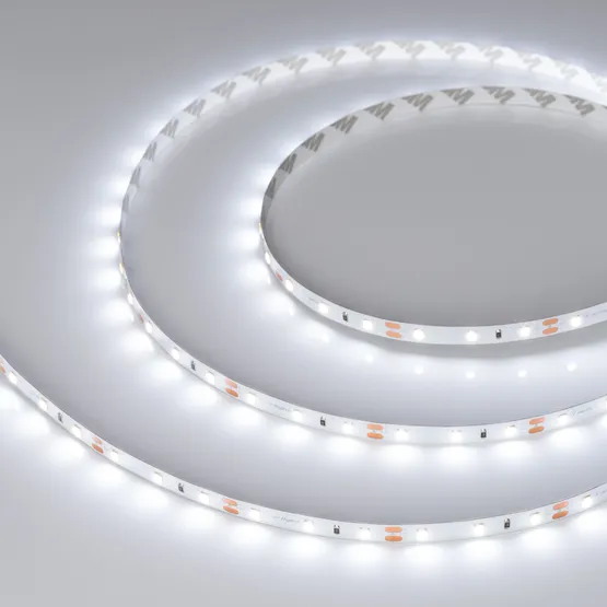 Фото #1 товара Светодиодная лента RT-A60-8mm 12V White6000 (2 W/m, IP20, 2835, 50m) (Arlight, -)