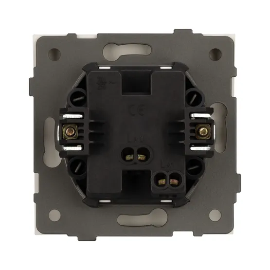 Фото #2 товара Механизм выключателя одноклавишный непроходной SWT-TENDO-MK01-SFPL-WH (230V, 10A) (Arlight, -)