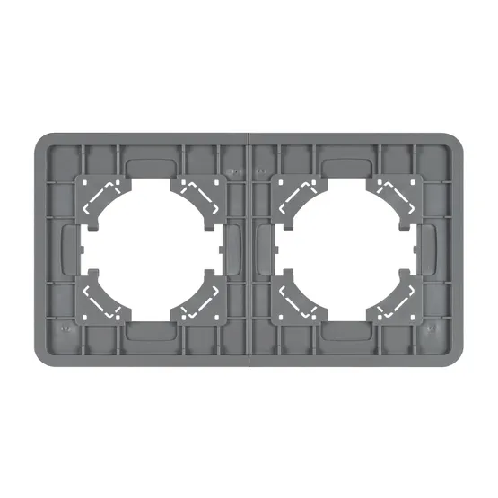 Фото #3 товара Рамка стеклянная FRM-OMALI-SFGS-2-GR (Arlight, -)