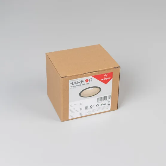 Фото #6 товара Светильник MS-HARBOR-R82-10W Day4000 (BK, 36 deg, 230V) (Arlight, IP20 Металл, 5 лет)