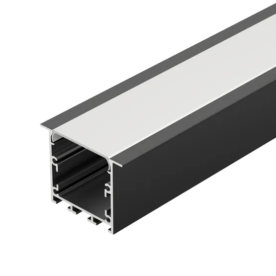 Фото #1 товара Профиль LINIA49-F-M-2000 BLACK (Arlight, Алюминий)