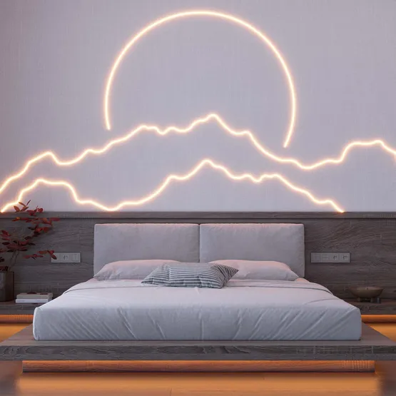 Фото #5 товара Светодиодная лента герметичная LUNA-X960-D8mm 24V Day4000 (8 W/m, IP65, 360deg, 5m) (Arlight, -)