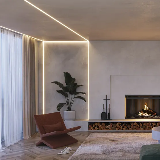 Фото #6 товара Профиль FANTOM-W20-H10-EDGE-2000 ANOD (Arlight, Алюминий)