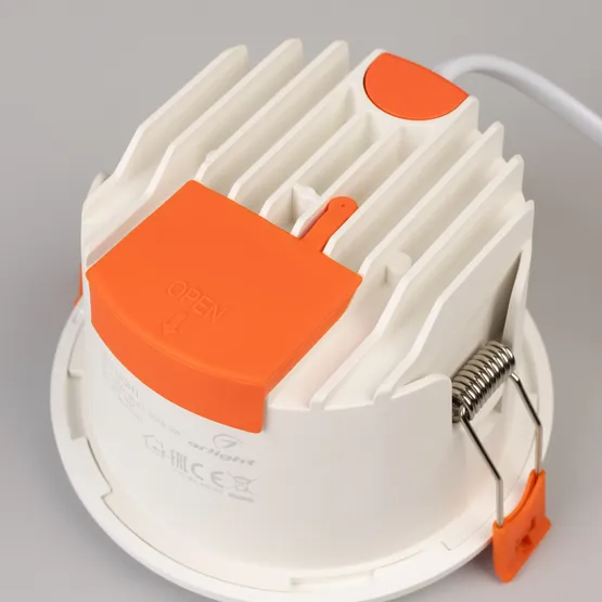 Фото #7 товара Светильник MS-ALORA-BUILT-R106-9W Day4000-MIX (WH, 40 deg, TRIAC) (Arlight, IP54 Пластик, 3 года)