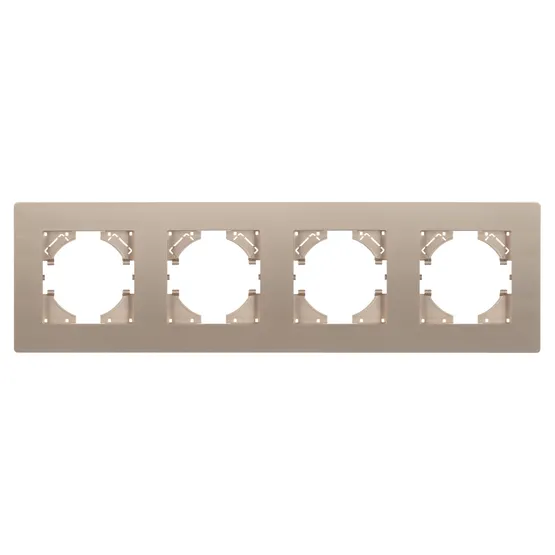 Фото #2 товара Рамка пластиковая FRM-PERIO-PL-4-GD (Arlight, -)