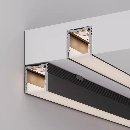 Фото #5 товара Профиль SL-SLIM20-H20-2000 BLACK (Arlight, Алюминий)