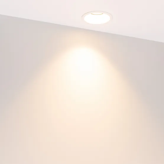 Фото #4 товара Светильник MS-FLOW-BUILT-R85-12W Warm3000 (BK, 55 deg, 230V) (Arlight, IP20 Металл, 5 лет)