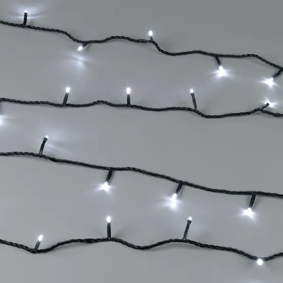 Фото #2 товара Светодиодная гирлянда ARD-STRING-HOME-5000-GREEN-50LED-FLASH WHITE (230V, 3.5W) (Ardecoled, IP20)