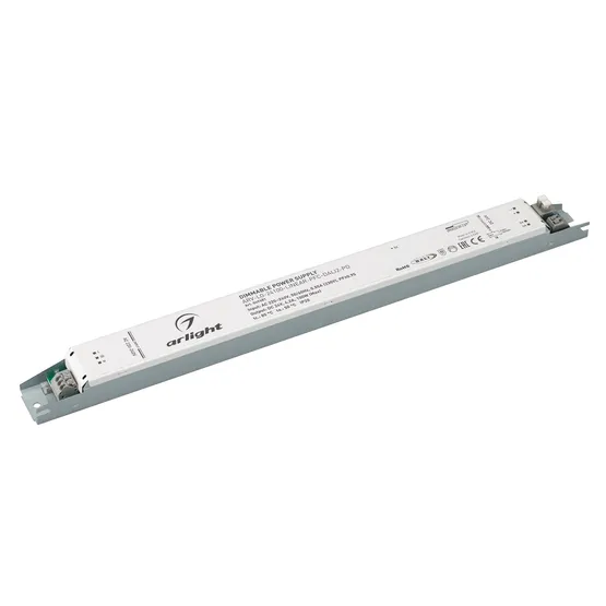 Фото товара Блок питания ARV-LG-24100-LINEAR-PFC-DALI2-PD (24V, 4.2A, 100W) (Arlight, IP20 Металл, 5 лет)