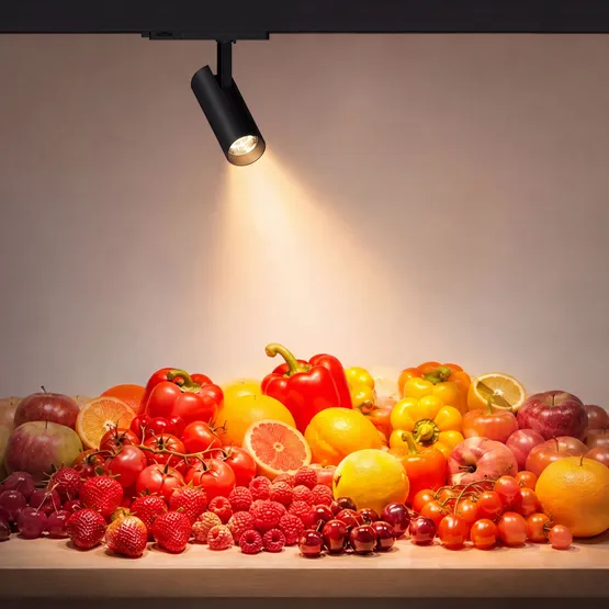 Фото #2 товара Светильник LGD-GERA-4TR-R74-20W Warm SP3000-Fruit (Черный, 24 deg, 230V) (Arlight, IP20 Металл, 5 лет)