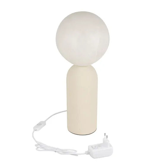 Фото #5 товара Светильник SP-SILKA-TAB-R150-6W Warm2700 (WH, 330 deg, 230V, TOUCH-DIM) (Arlight, IP20 Натуральный шелк, 3 года)