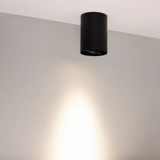 Фото #2 товара Светильник SP-FOCUS-R86-10W Day4000 (BK, 24 deg, 230V) (Arlight, IP54 Металл, 5 лет)