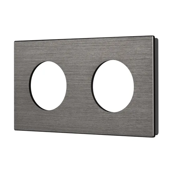 Фото #1 товара Рамка алюминиевая FRM-PRESTO-ALR-2-GR (Arlight, -)