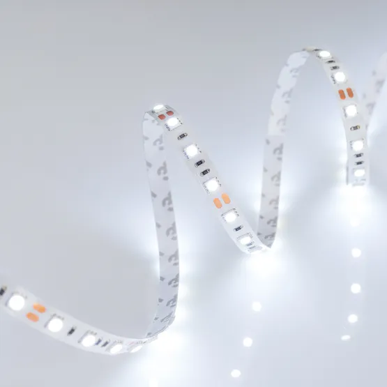 Фото #3 товара Светодиодная лента RT 2-5000 12V Cool 8K 2x (5060, 300 LED, LUX) (Arlight, 14.4 Вт/м, IP20)