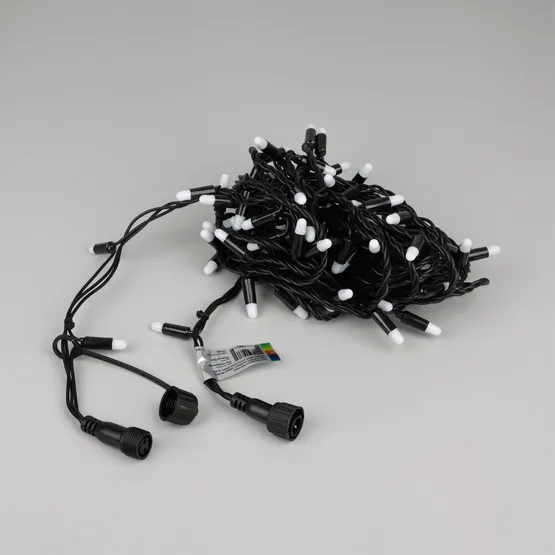 Фото #5 товара Светодиодная гирлянда ARD-STRING-PRO-10000-BLACK-100LED-MILK-LIVE RGB-DMX (24V, 10W) (Ardecoled, IP65, 2 года)