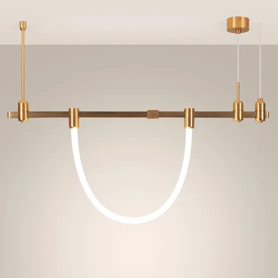 Фото #2 товара Светильник ART-APRIORI-TUBE-ELASTIC-R38-L5000-60W Day4000 (GD, 360 deg, 48V) (Arlight, IP20 Металл,  (Arlight, IP20 Металл, 3 года)