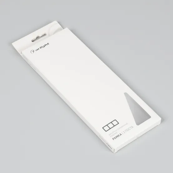 Фото #4 товара Рамка алюминиевая FRM-AKIRY-SFAL-3-BK (Arlight, -)