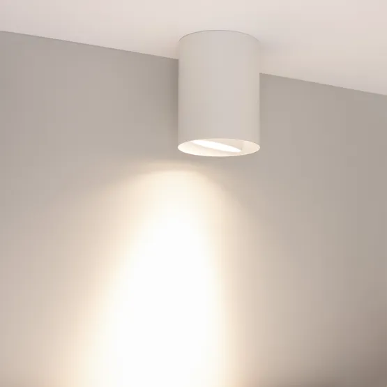 Фото #3 товара Светильник SP-FOCUS-R110-18W Day4000 (WH, 15 deg, 230V) (Arlight, IP54 Металл, 5 лет)