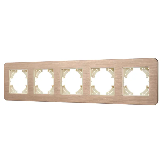 Фото #1 товара Рамка алюминиевая FRM-AKIRY-AL-5-GD (Arlight, -)