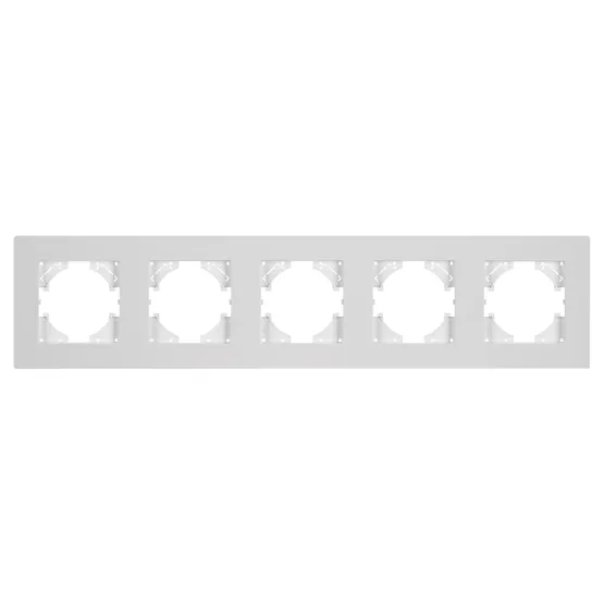 Фото #3 товара Рамка пластиковая FRM-PERIO-PL-5-WH (Arlight, -)