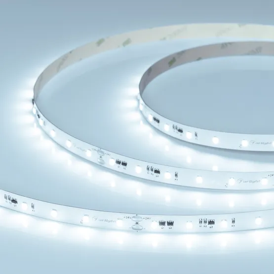Фото #1 товара Светодиодная лента IC-A60-10mm 24V Cool 8K (4.8 W/m, IP20, 2835, 20m) (Arlight, 4.8 Вт/м, IP20)