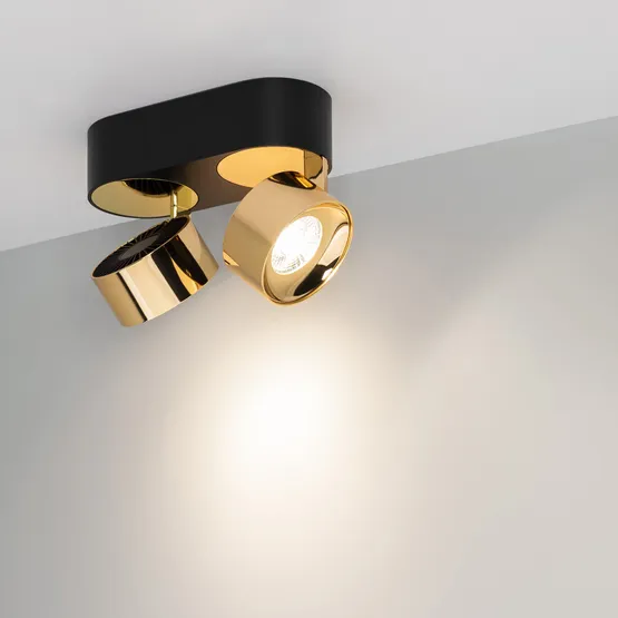 Фото #1 товара Светильник SP-PLURIO-SURFACE-RS179x78-18W Day4000 (BK-BRS, 36 deg, 230V) (Arlight, IP20 Металл, 3 года)