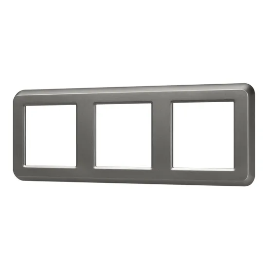 Фото #1 товара Рамка пластиковая FRM-VERSA-PL-3-GR (Arlight, -)