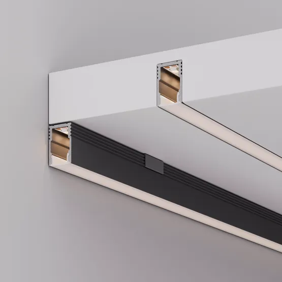 Фото #5 товара Профиль SL-MINI-8-H12-2000 BLACK (Arlight, Алюминий)