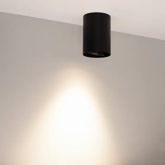 Фото #3 товара Светильник SP-FOCUS-R86-10W Day4000 (BK, 50 deg, 230V) (Arlight, IP54 Металл, 5 лет)