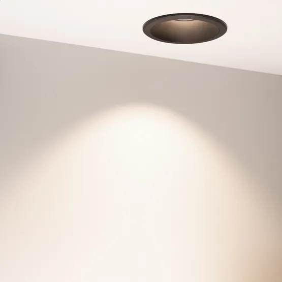 Фото #2 товара Светильник MS-ALORA-BUILT-R140-12W Day4000-MIX (BK, 40 deg, TRIAC) (Arlight, IP54 Пластик, 3 года)